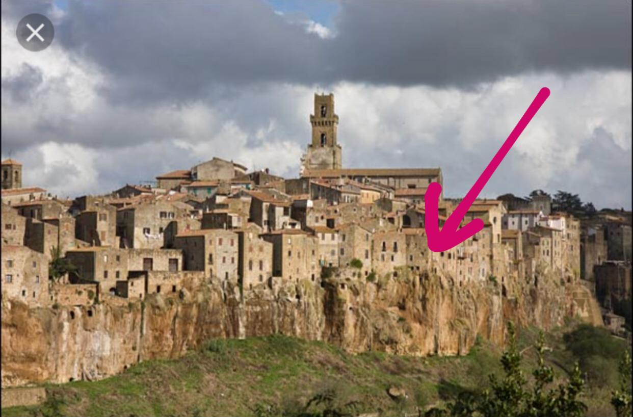 Casa Zona Medievale Pitigliano Exterior foto